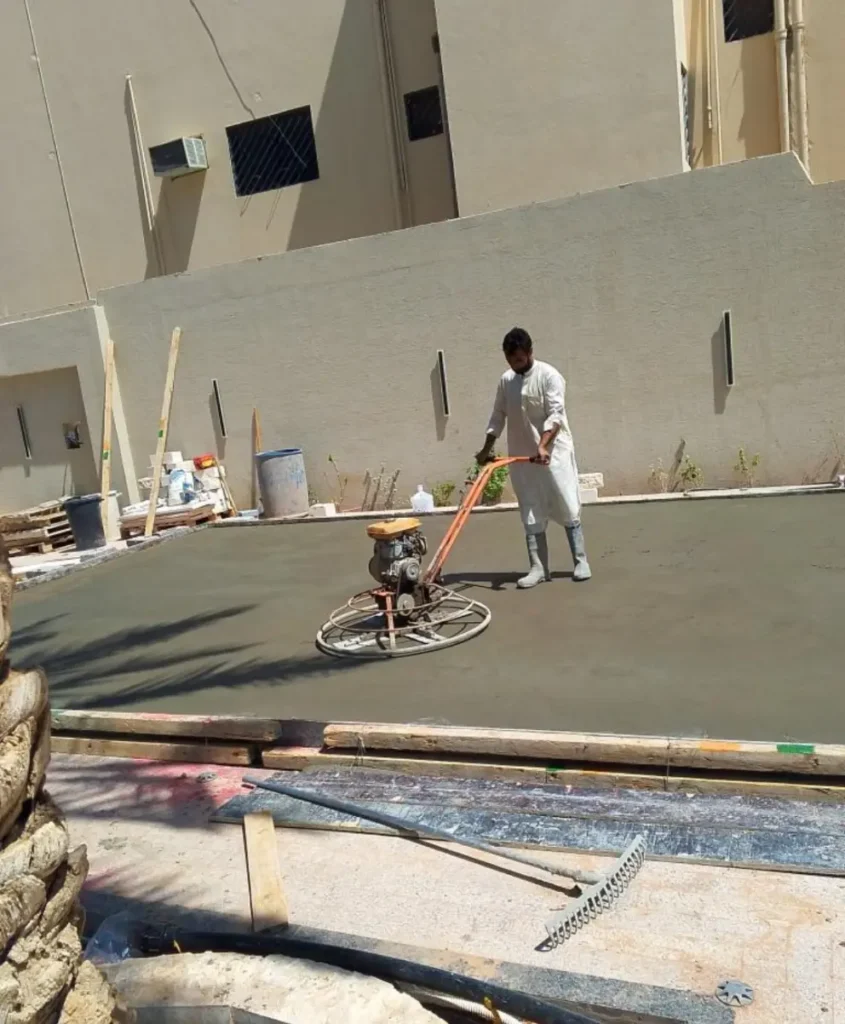 أعمال صبات خرسانية بالدمام