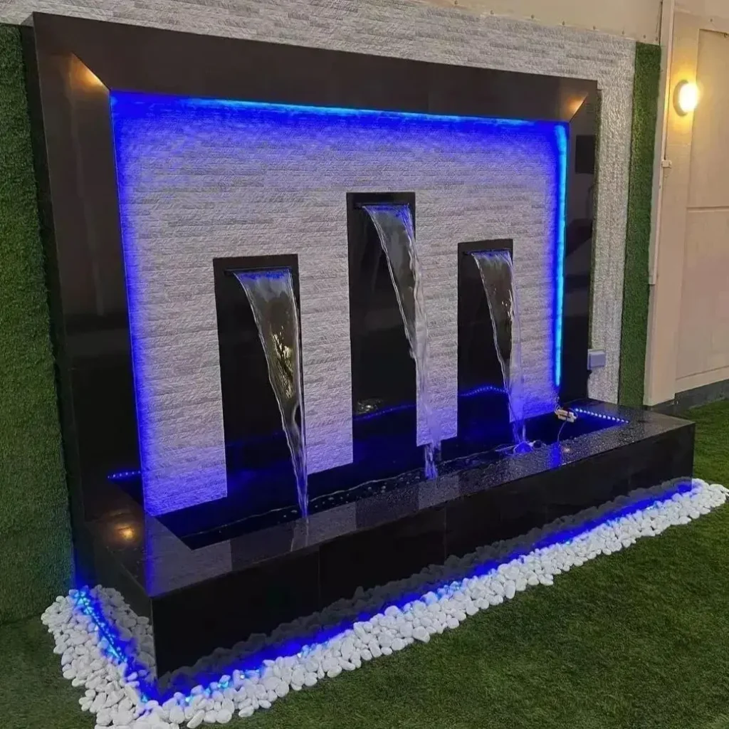 أعمال أحواض وشلالات بالدمام