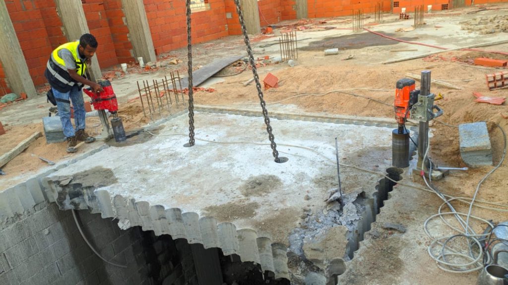 شركة قص وتخريم الخرسانة بالدمام