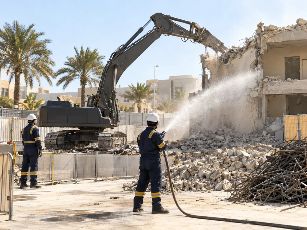 هدم وتكسير بالدمام والمنطقة الشرقية