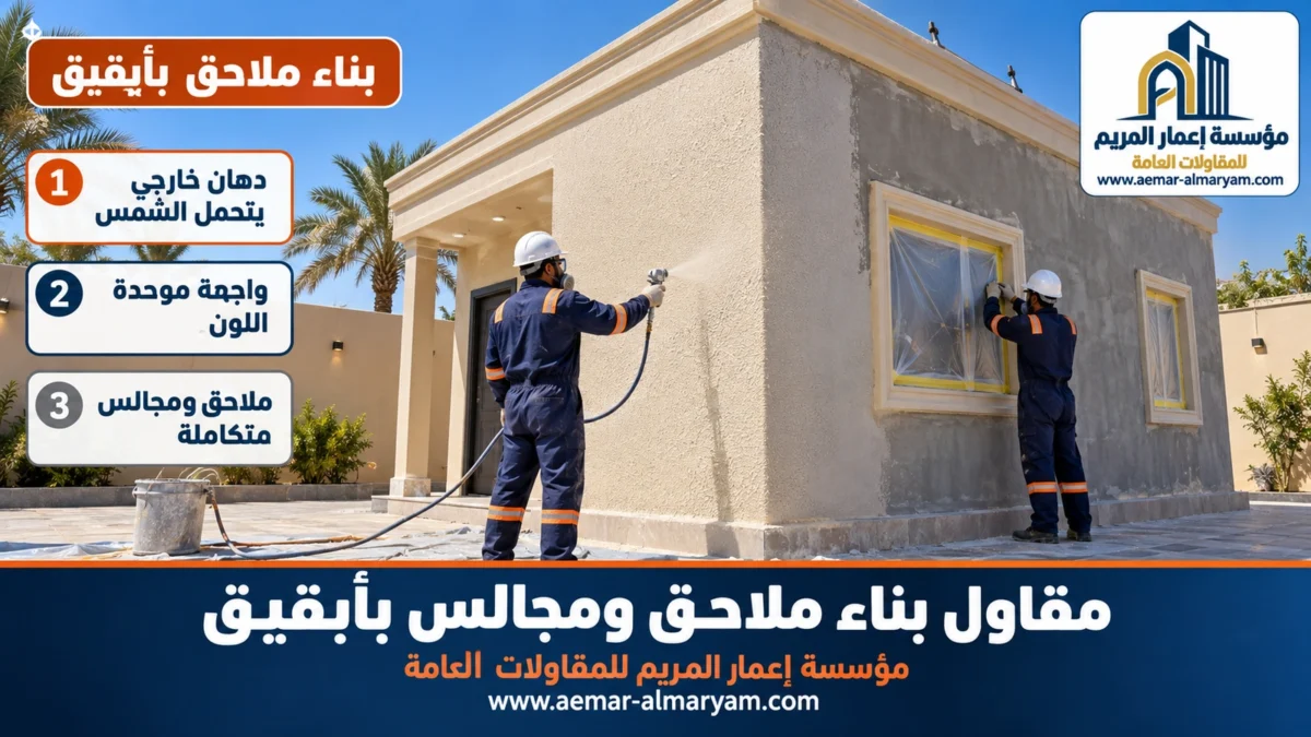 بناء ملاحق ببقيق