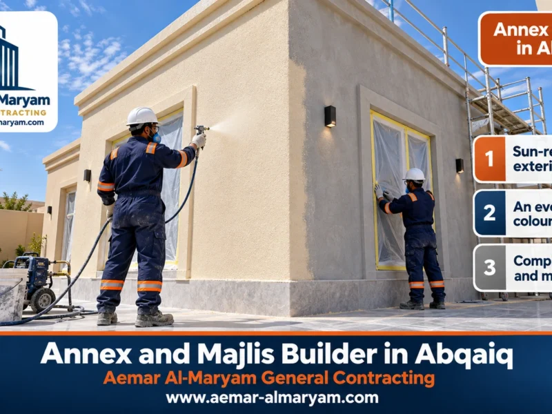 Annex & Majlis Builder in Abqaiq