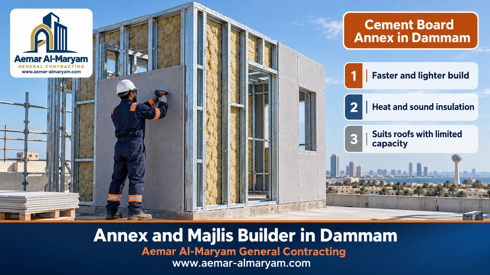 Cement Board Annex in Dammam