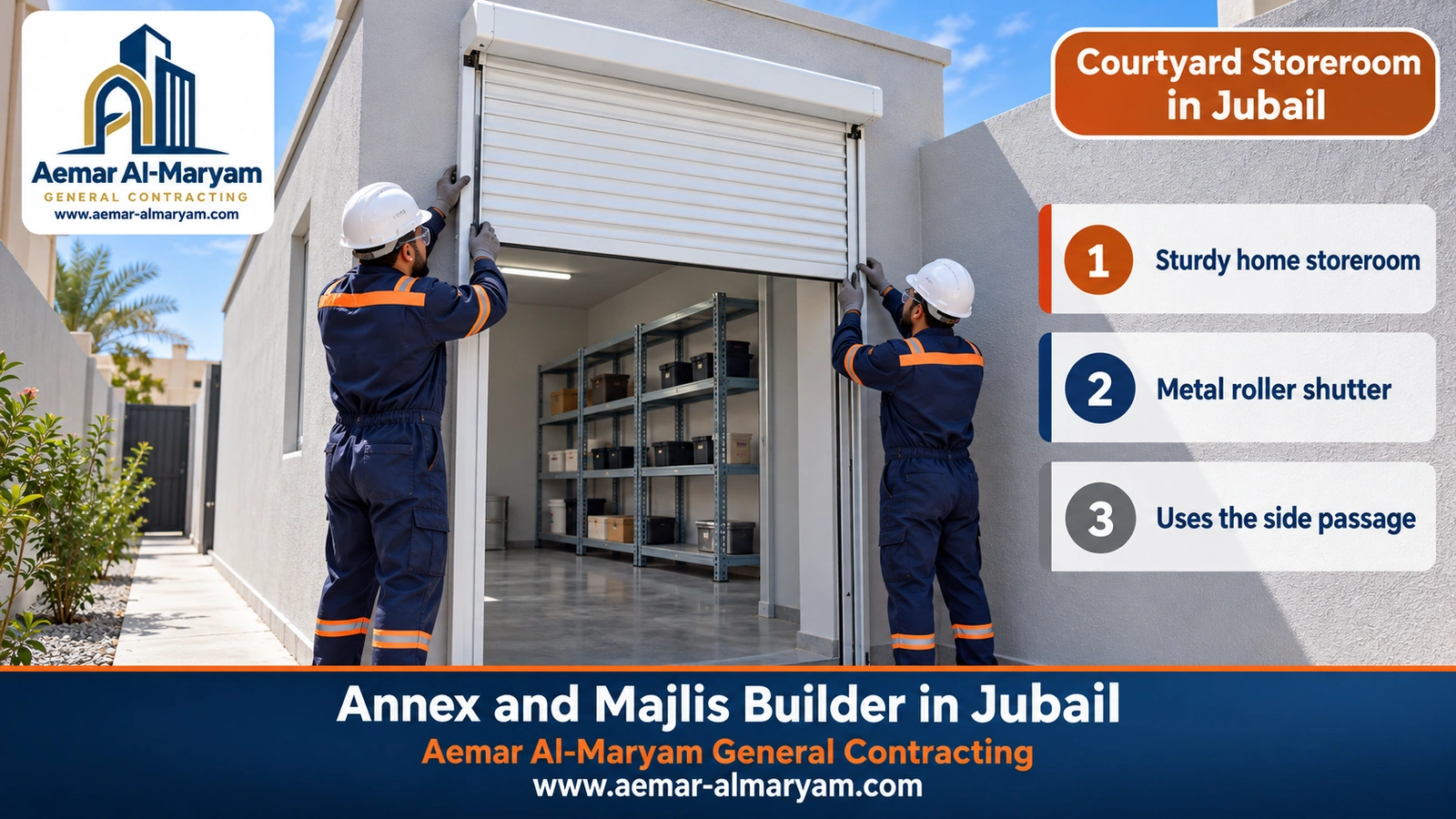 Courtyard Storeroom in Jubail