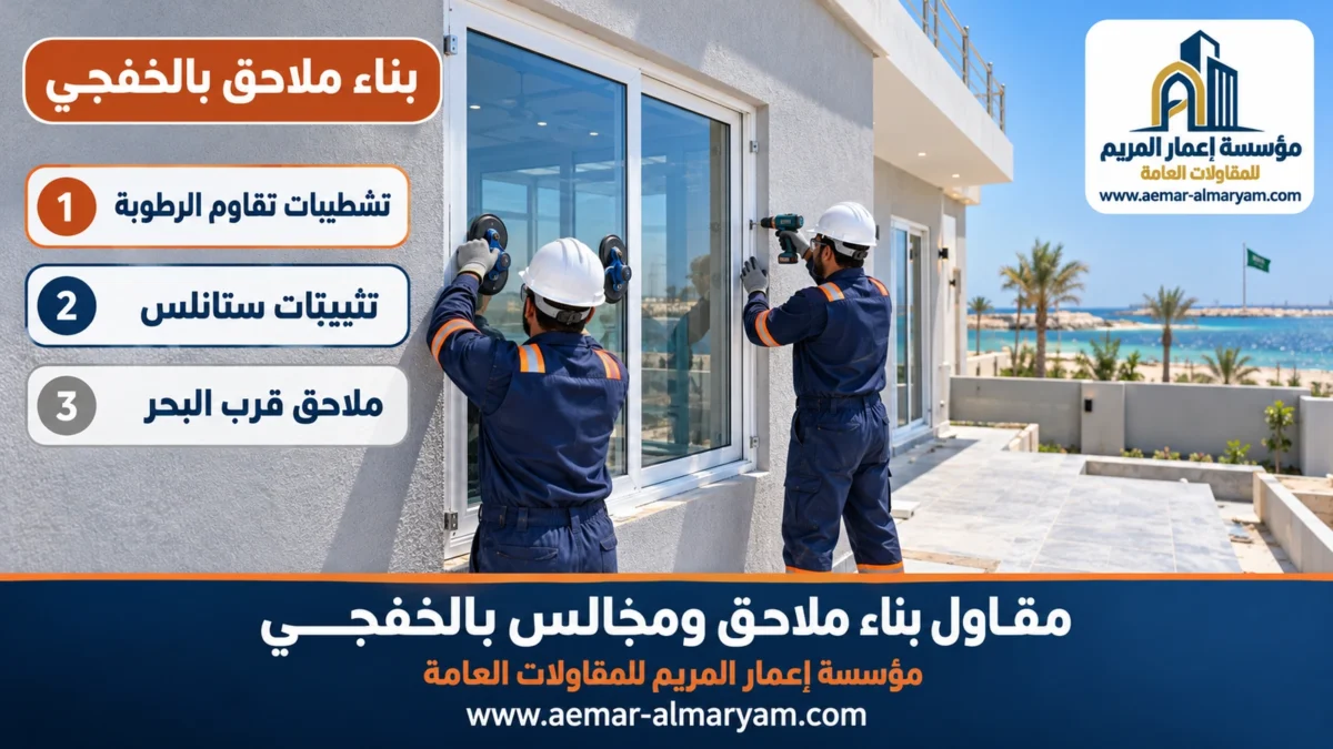 بناء ملاحق بالخفجي