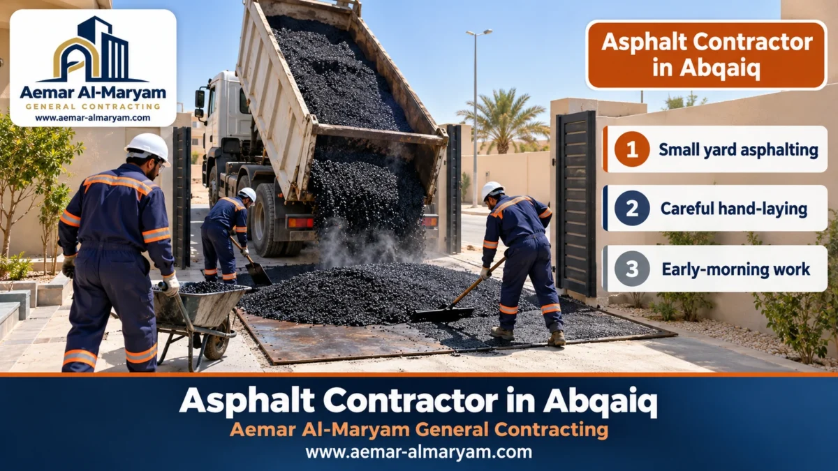 Asphalt Contractor in Abqaiq