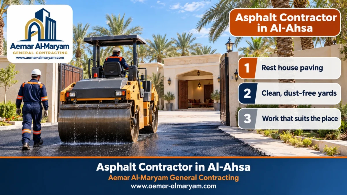 Asphalt Contractor in Al-Ahsa