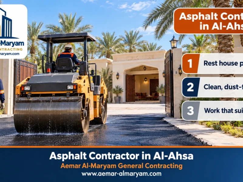 Asphalt Contractor in Al-Ahsa