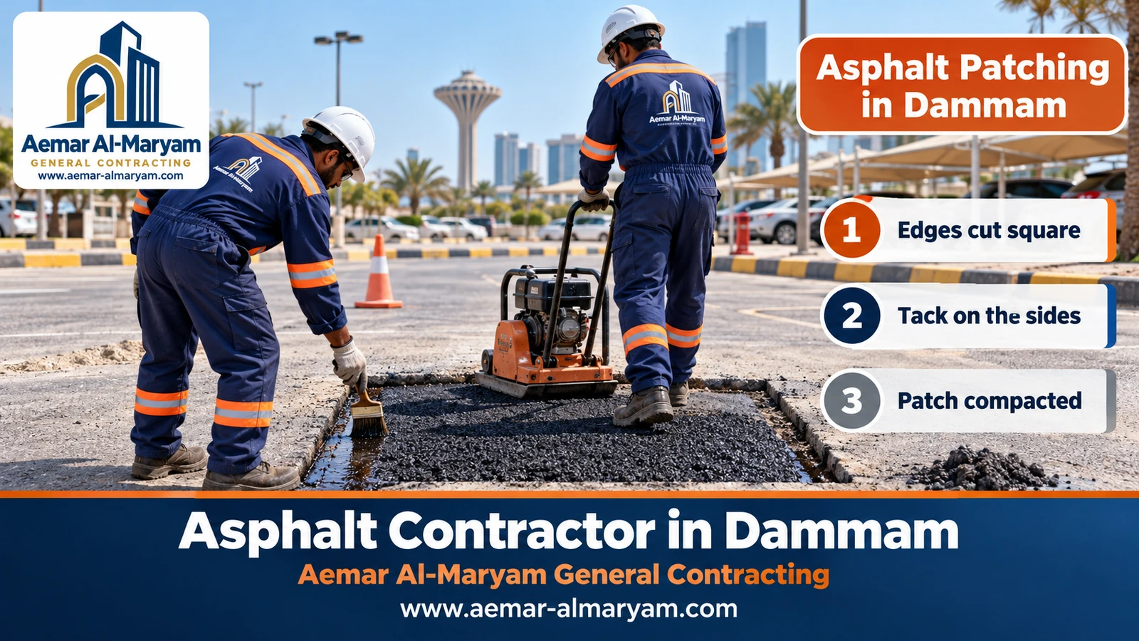 Asphalt Patching in Dammam