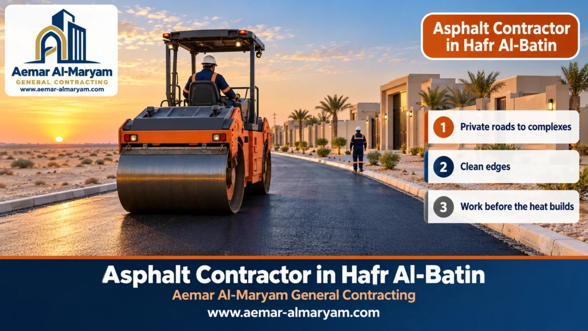 Asphalt Contractor in Hafr Al-Batin