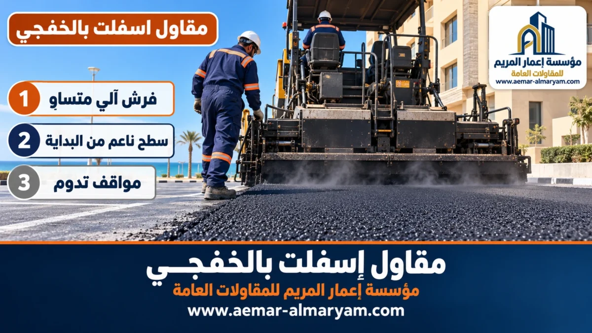 مقاول اسفلت بالخفجي