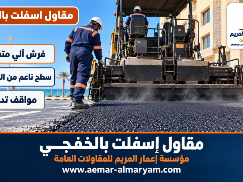 مقاول اسفلت بالخفجي