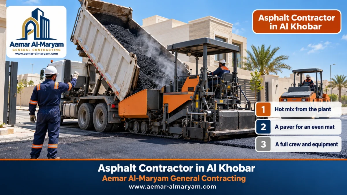 asphalt contractor in Al Khobar