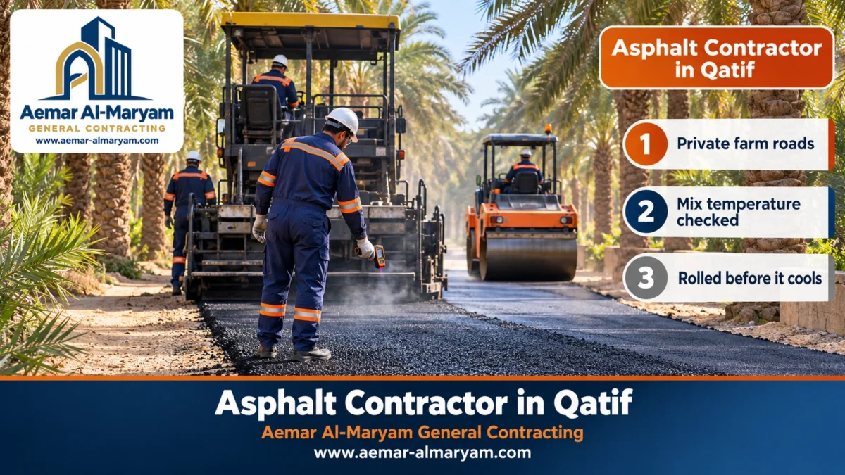 Asphalt Contractor in Qatif