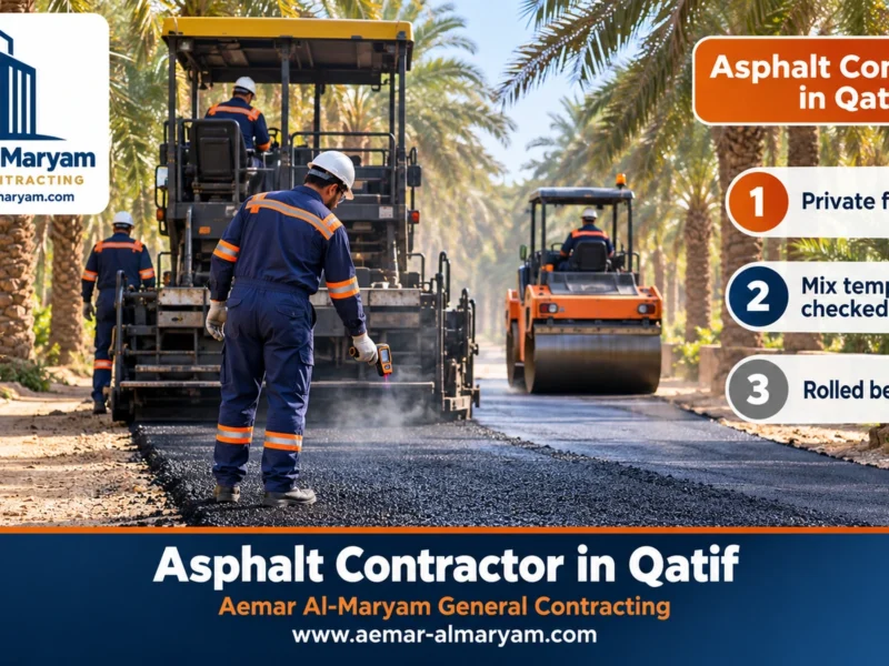 Asphalt Contractor in Qatif