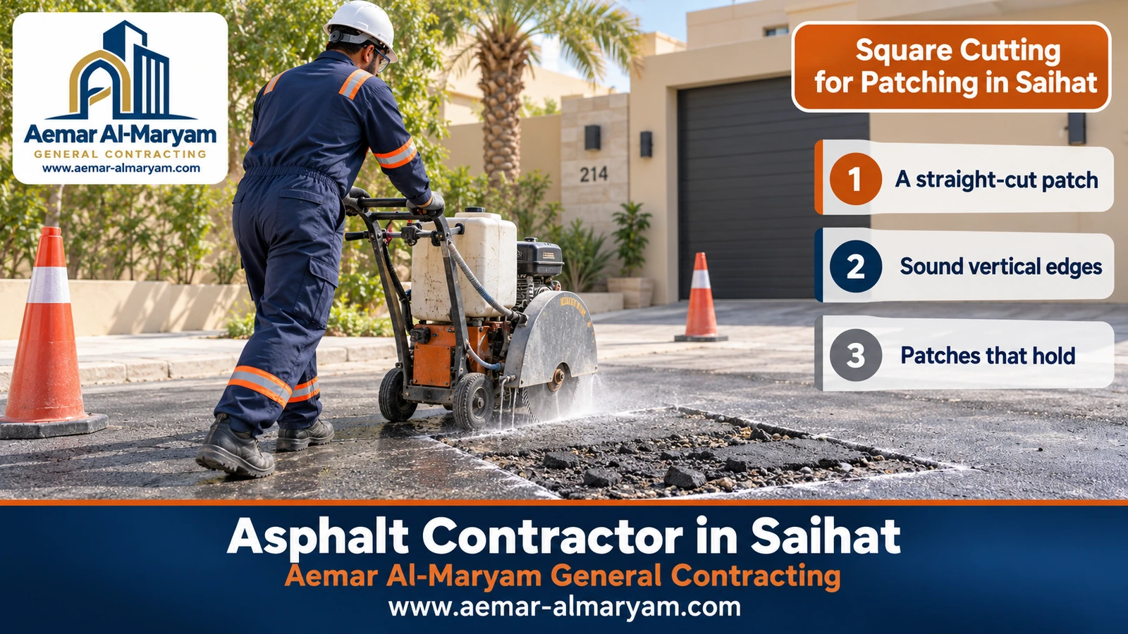 Square Cutting for Patching in Saihat