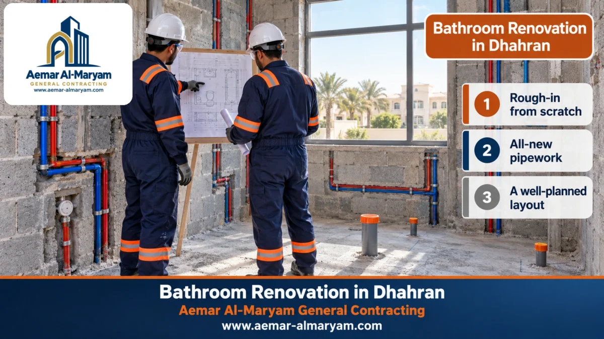 Bathroom Renovation in Dhahran