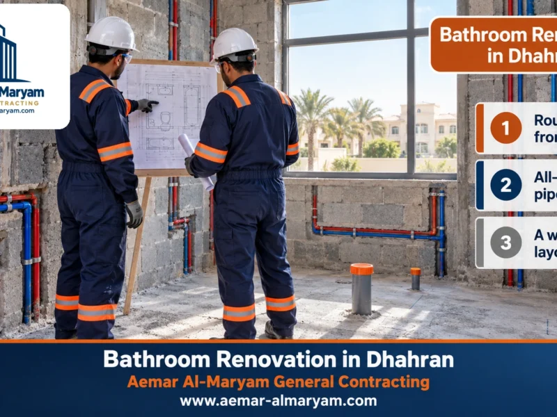 Bathroom Renovation in Dhahran