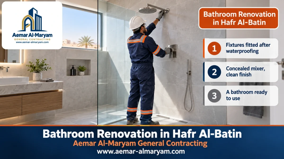 Bathroom Renovation in Hafr Al-Batin
