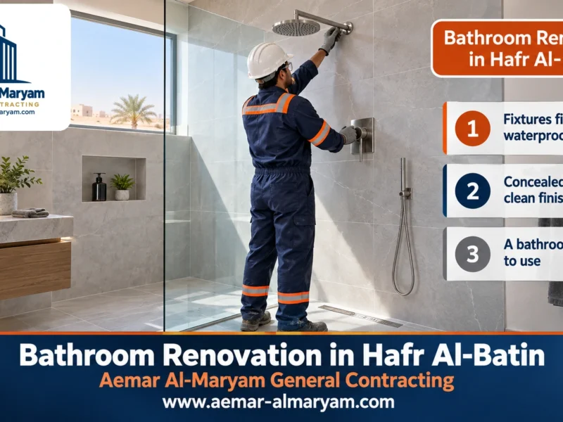 Bathroom Renovation in Hafr Al-Batin