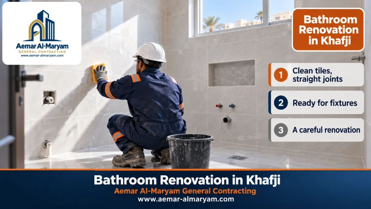 Bathroom Renovation in Khafji