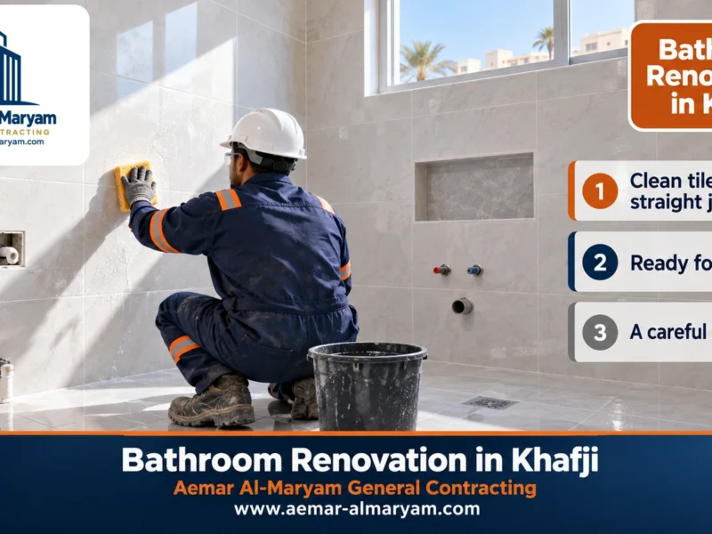 Bathroom Renovation in Khafji