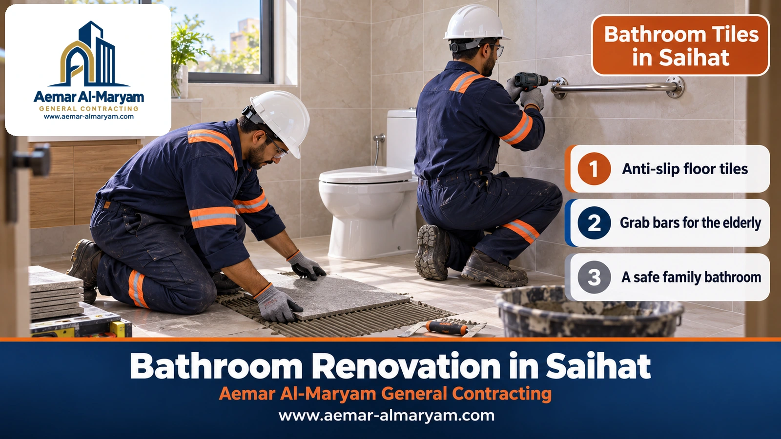 Bathroom Tiles in Saihat