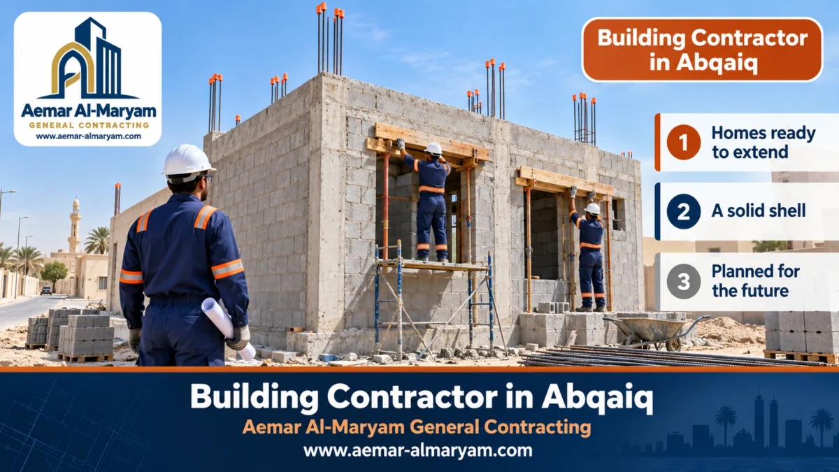 Building Contractor in Abqaiq