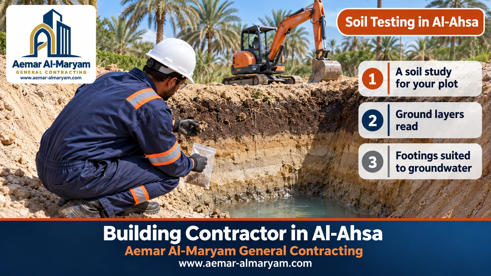 Soil Testing in Al-Ahsa