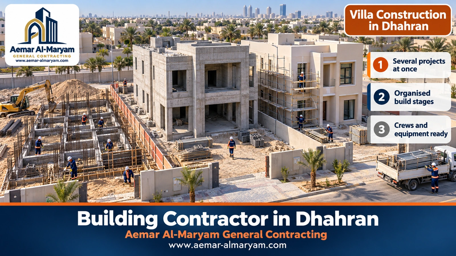 Villa Construction in Dhahran