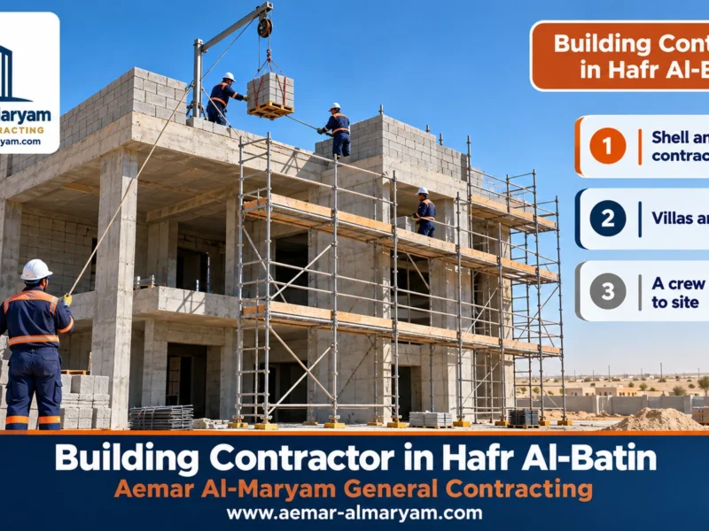 Building Contractor in Hafr Al-Batin