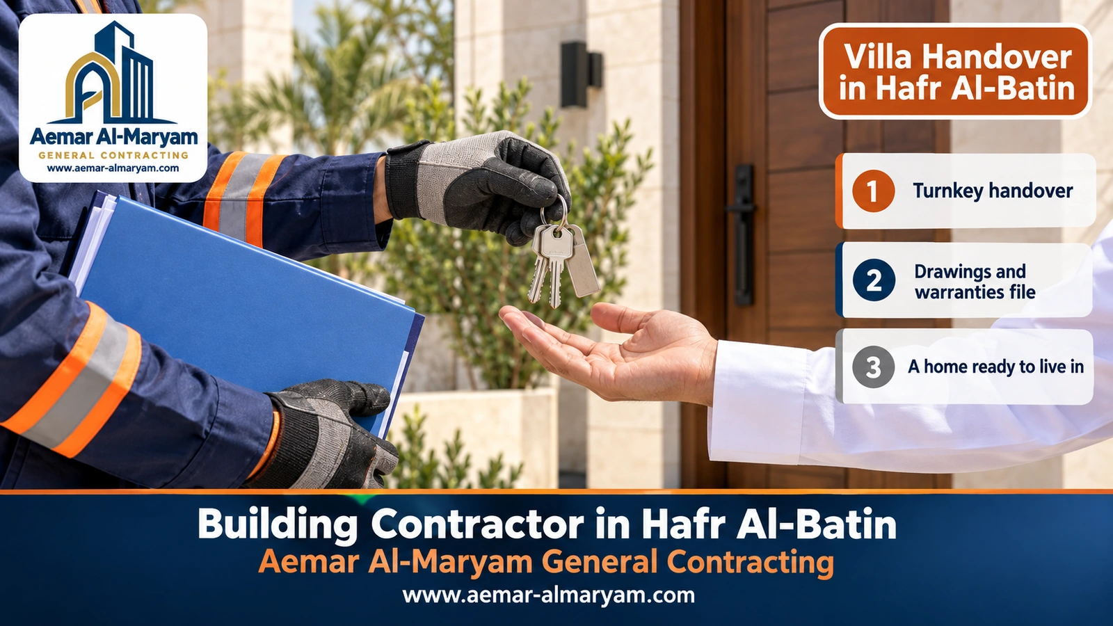 Villa Handover in Hafr Al-Batin