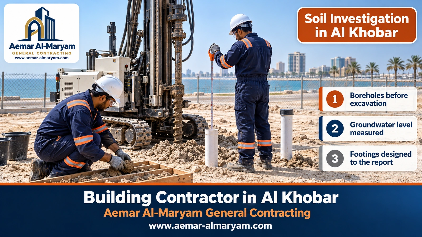Soil Investigation in Al Khobar