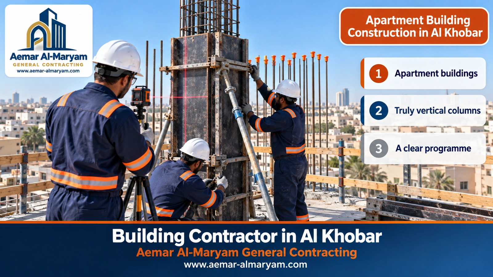 Apartment Building Construction in Al Khobar