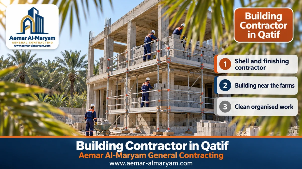 Building Contractor in Qatif