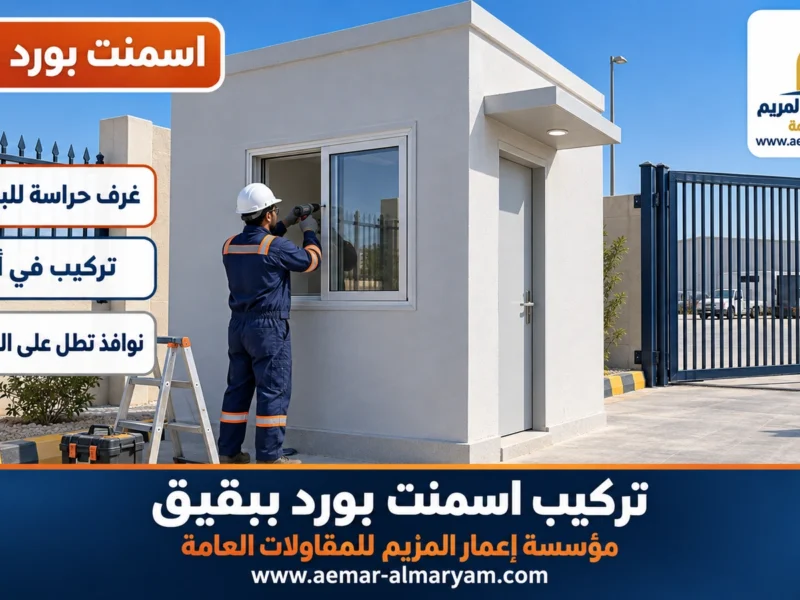 تركيب اسمنت بورد ببقيق