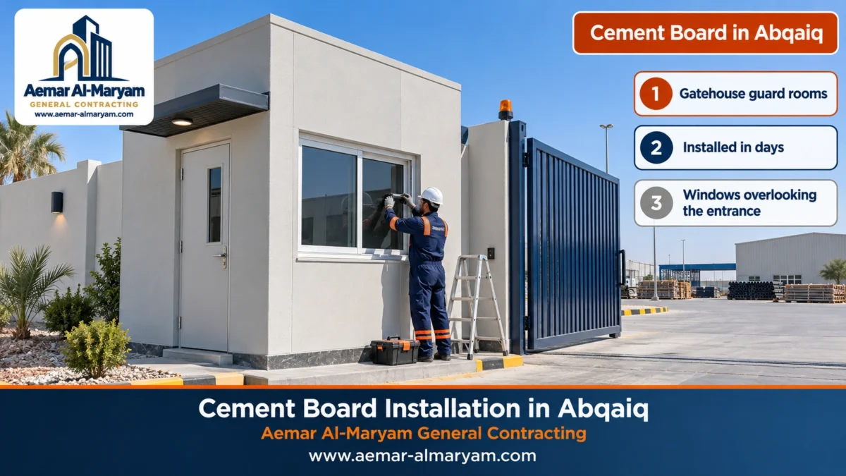 Cement Board in Abqaiq