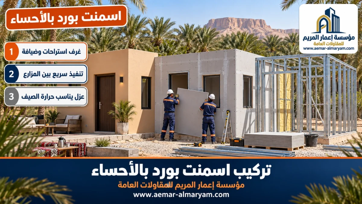 اسمنت بورد بالأحساء