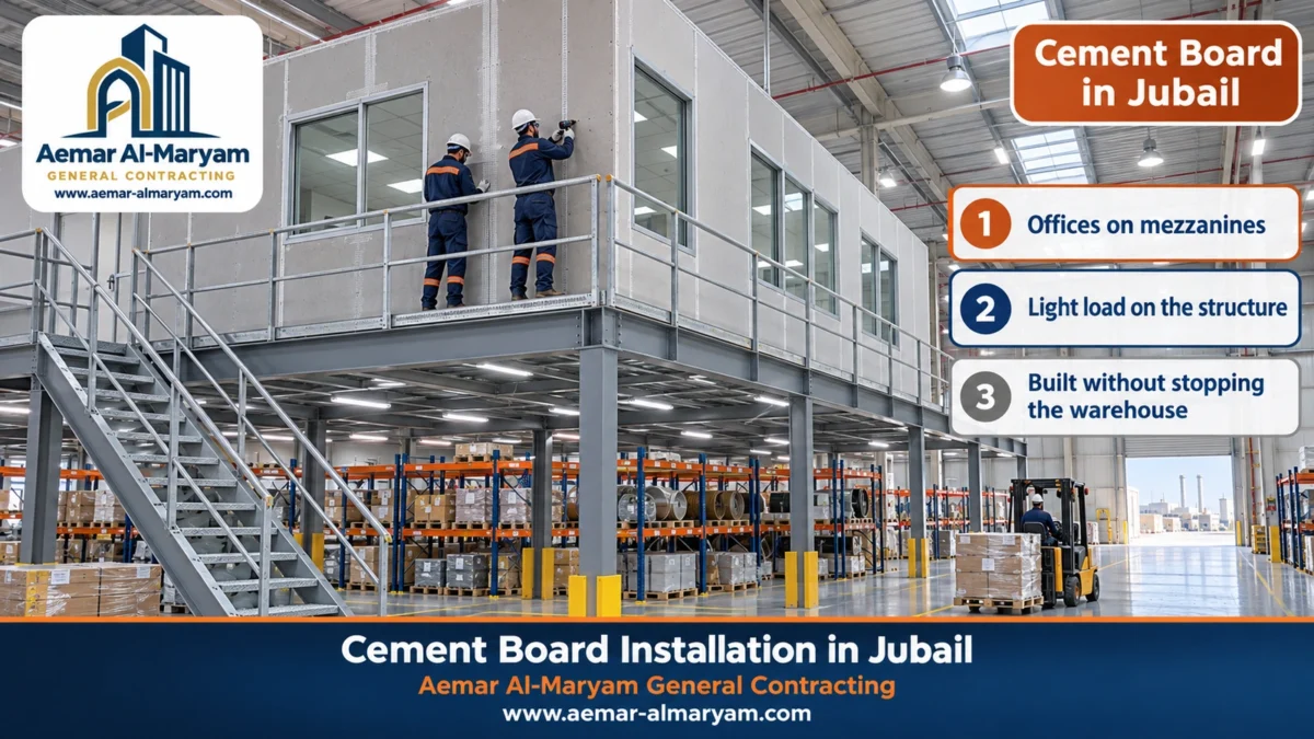 Cement Board in Jubail