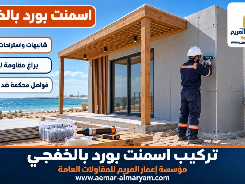 تركيب اسمنت بورد بالخفجي