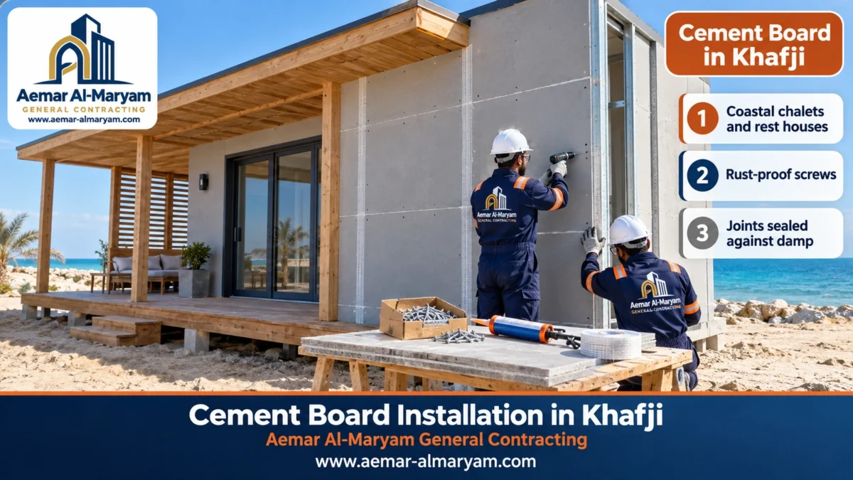 Cement Board in Khafji