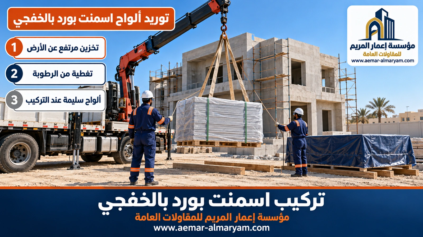 توريد ألواح اسمنت بورد بالخفجي