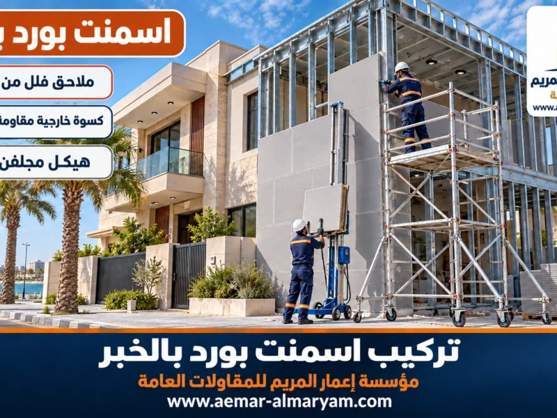 تركيب اسمنت بورد بالخبر