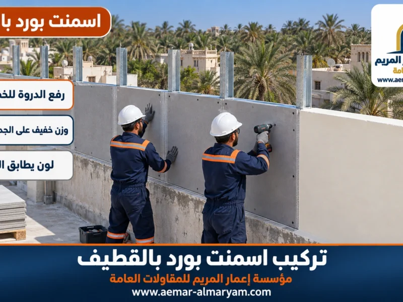 تركيب اسمنت بورد بالقطيف