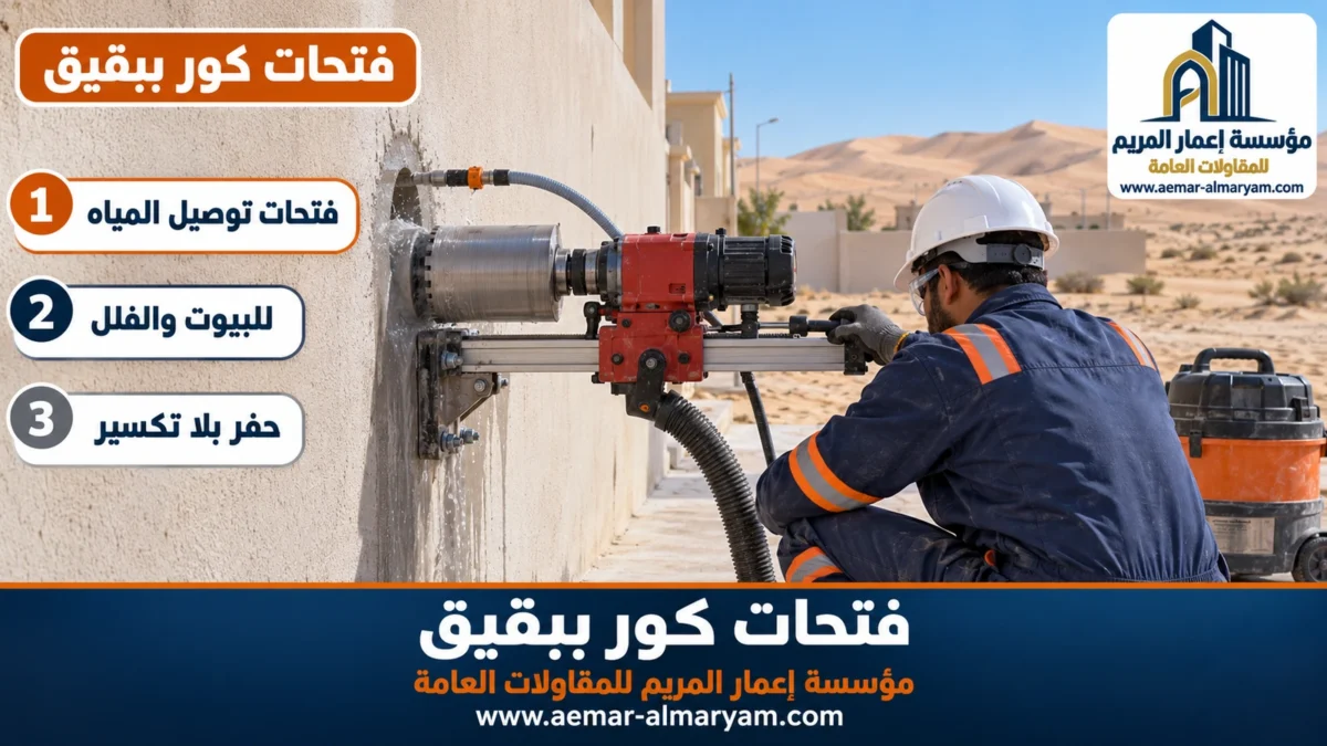 فتحات كور ببقيق