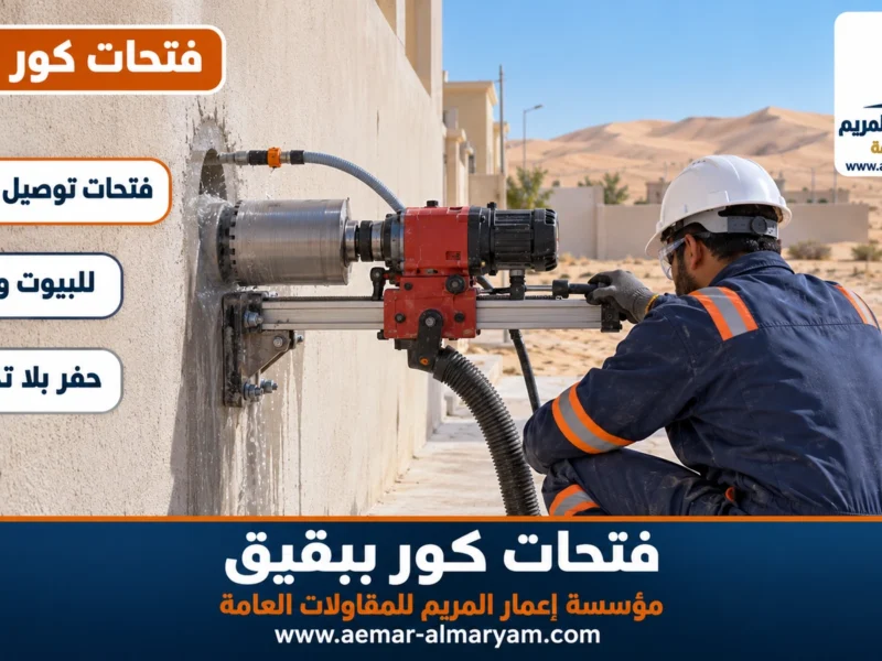 فتحات كور ببقيق