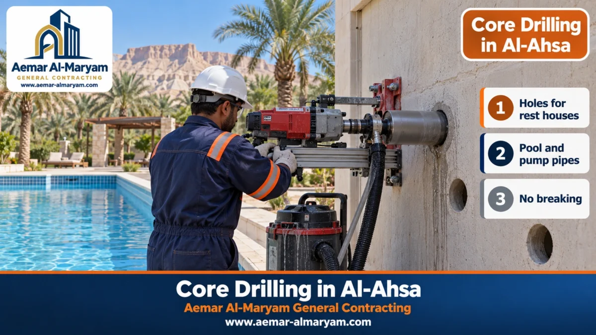 Core Drilling in Al-Ahsa