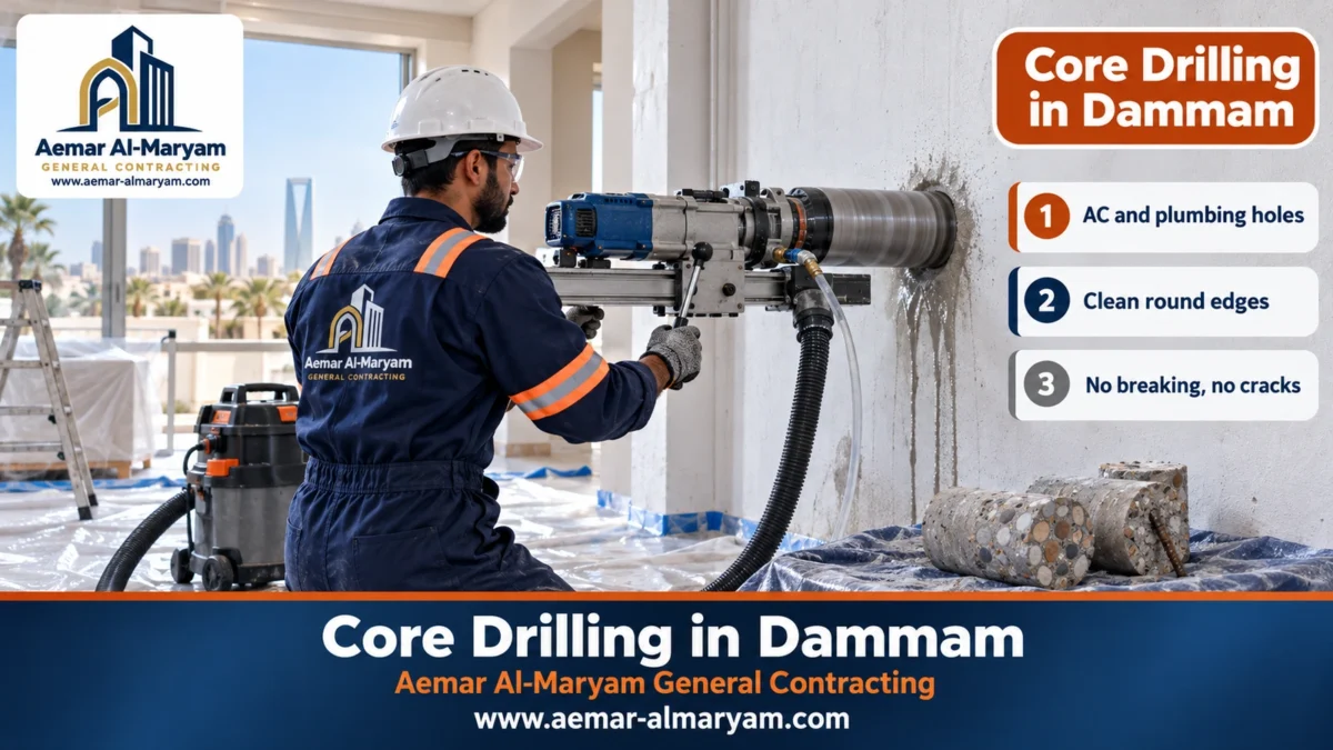 Core Drilling in Dammam