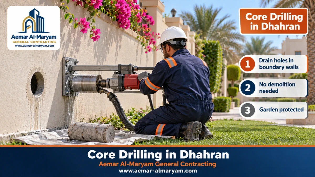 Core Drilling in Dhahran