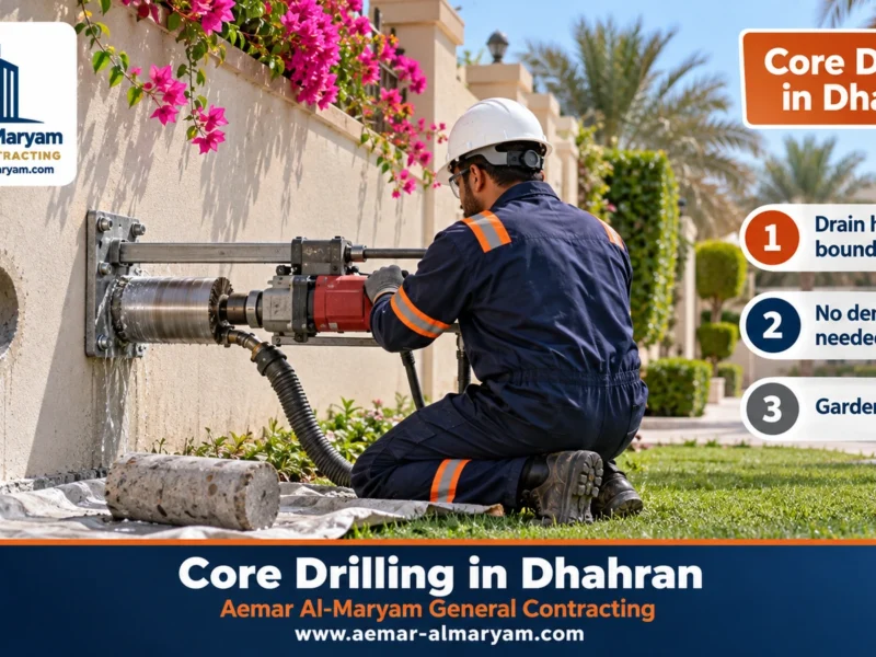 Core Drilling in Dhahran